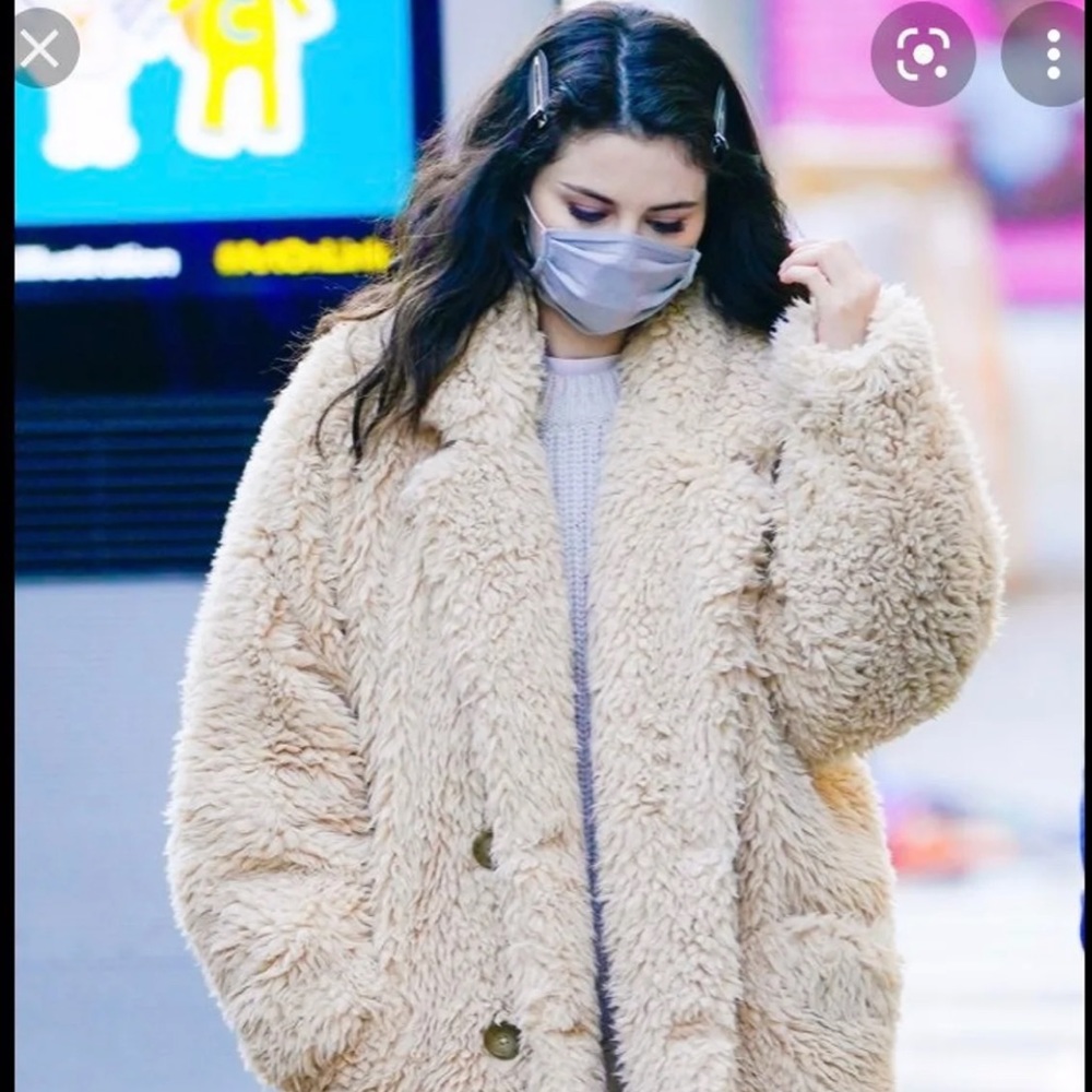 COPY - Free people fluffy coat sezane